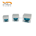 square  acrylic lotion bottles and jars for men cosmetic packaging